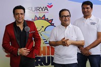 Govinda and Shaan at Surya Sunshine Walkathon Photos